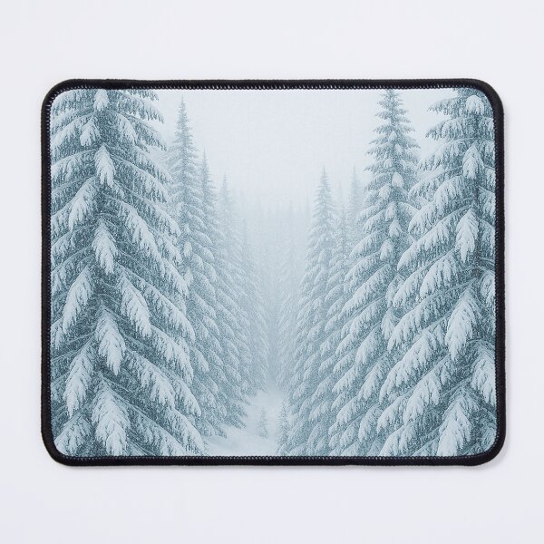 Item preview, Pinheiros Nevados na Floresta designed and sold by Leonornature.