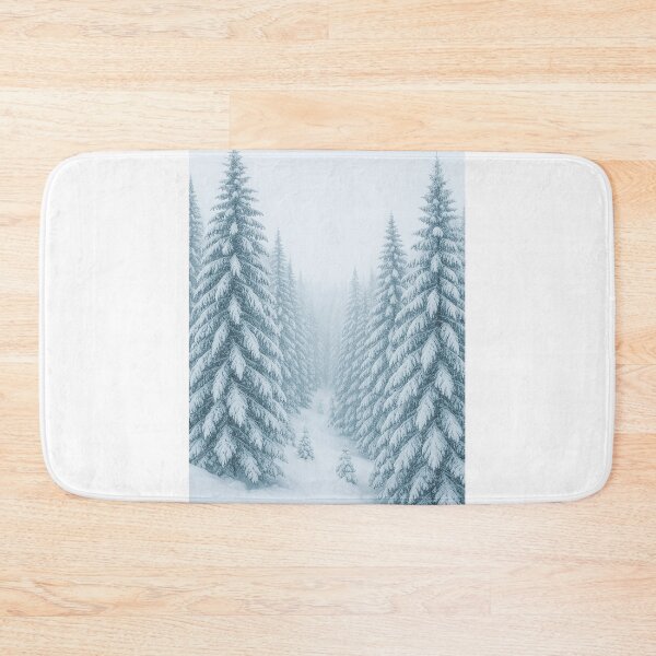 Item preview, Pinheiros Nevados na Floresta designed and sold by Leonornature.
