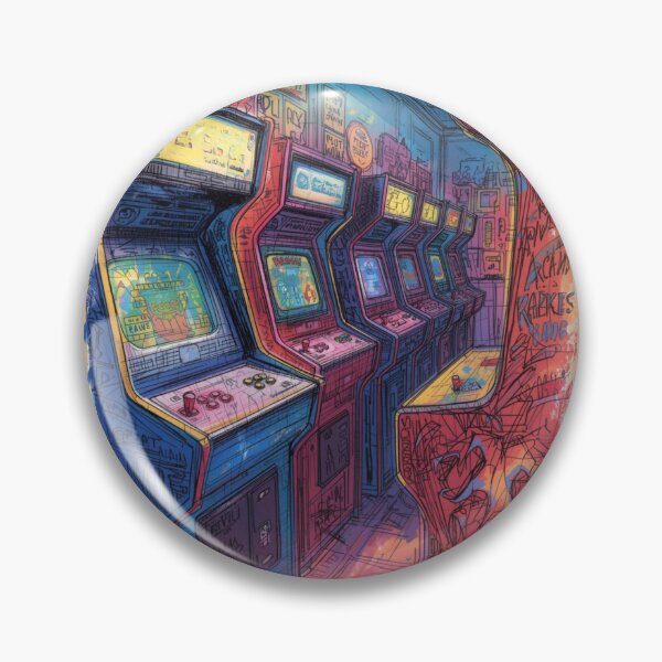 Item preview, Retro Arcade Vibes – Pixel Nostalgia designed and sold by Design_Your_Day.