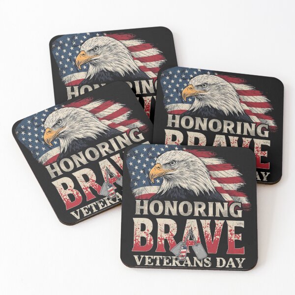 Item preview, "Patriotic Veterans Day Tee – American Eagle & Flag Tribute November2025" designed and sold by AmineDigitalPro.