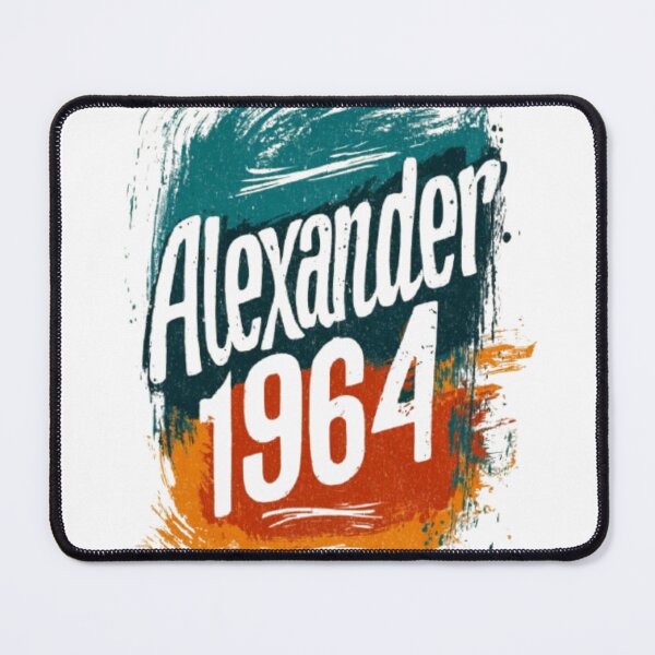 Item preview, Alexander 1964 Vintage Distressed Retro Name Design designed and sold by AlexLineArt.