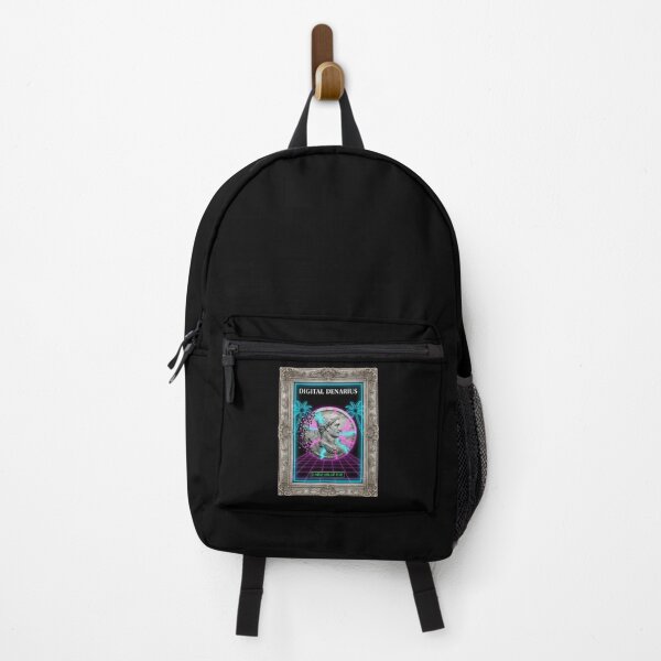 Item preview, DIGITAL DENARIUS: New Value Vaporwave Roman Coin Crypto Art designed and sold by DailyVibesMerch.