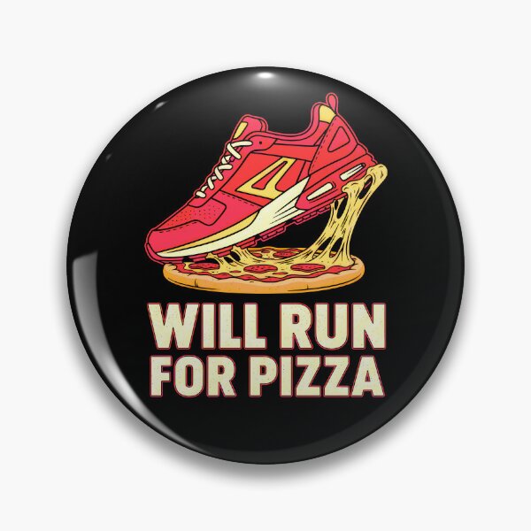 Item preview, Runner Running Funny Will Run For Pizza Lover Runners designed and sold by GrandeDuc.