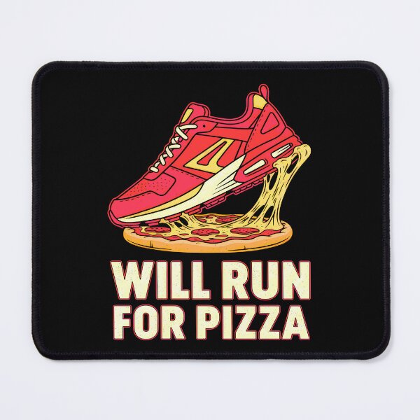 Item preview, Runner Running Funny Will Run For Pizza Lover Runners designed and sold by GrandeDuc.