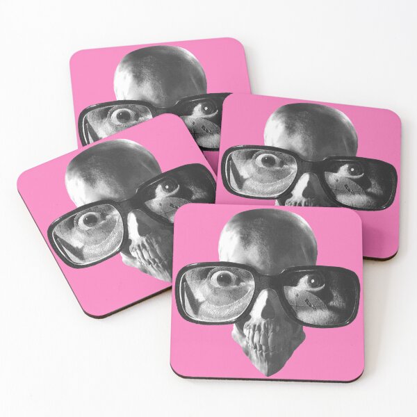 Item preview, skull with glasses by ATOHOTA designed and sold by ATOHOTA.