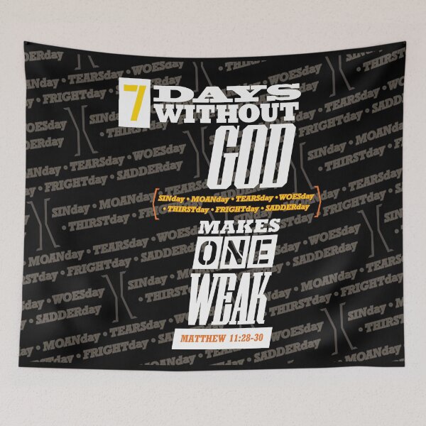 Item preview, 7 Days...One Weak (R) designed and sold by square1studio.