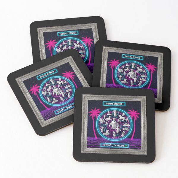 Item preview, Digital Cosmos: Destiny Loaded Greek Zodiac Vaporwave Art designed and sold by DailyVibesMerch.