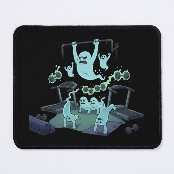 Item preview, Spooky Calisthenics Ghost – Halloween Fitness & Workout Design designed and sold by fetyTHM.
