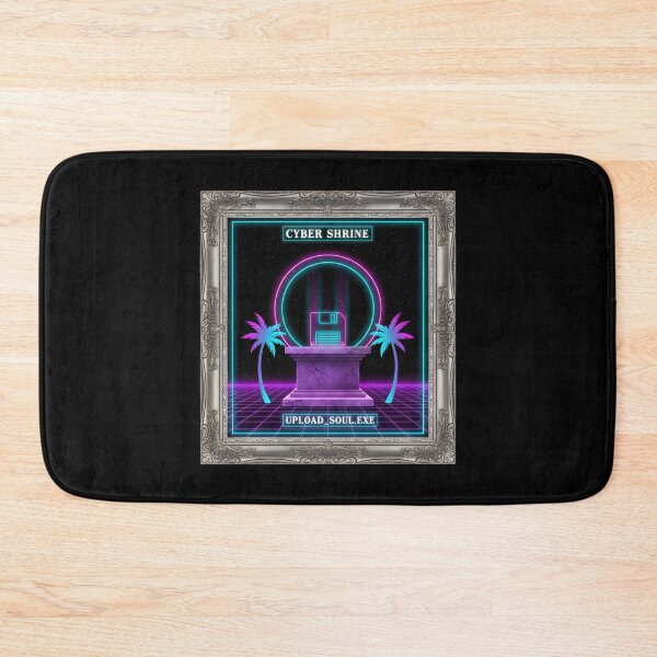 Item preview, Cyber Shrine: Upload Soul EXE Floppy Disk Vaporwave Altar designed and sold by DailyVibesMerch.