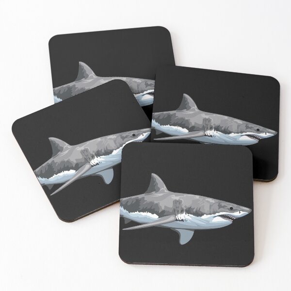 Item preview, Great White Shark designed and sold by Laughing Devil Tees.