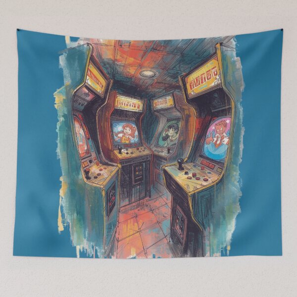 Item preview, Retro Arcade Vibes – Pixel Nostalgia designed and sold by Design_Your_Day.
