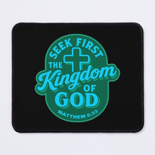 Item preview, Matthew 6:33 Seek First The Kingdom Of God designed and sold by plushism.
