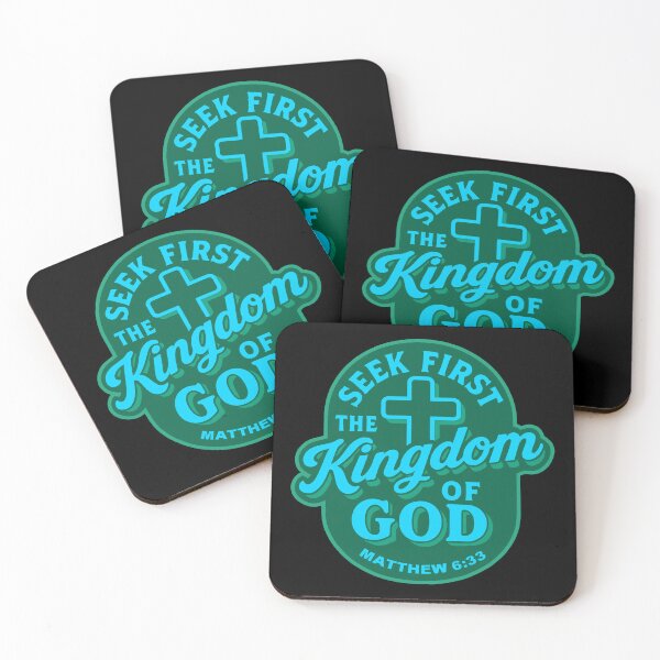 Item preview, Matthew 6:33 Seek First The Kingdom Of God designed and sold by plushism.