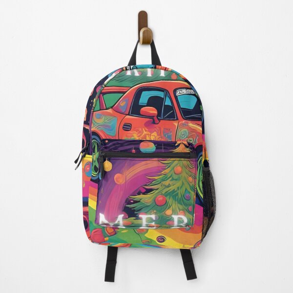 Item preview, Merry Driftmas - Psychedelic Christmas Miata designed and sold by CarolynT95.