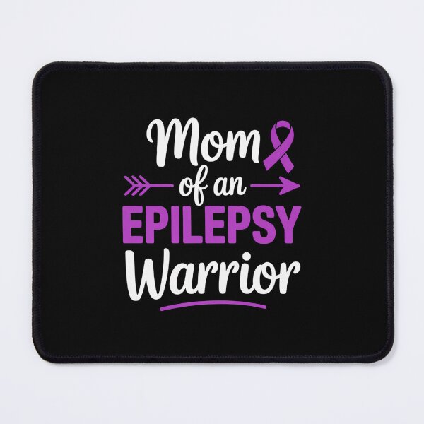 Item preview, Mom of an Epilepsy Warrior Purple Ribbon Design designed and sold by Gogetgiggles.