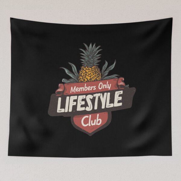 Item preview, Members Lifestyle Club Pineapple Swinger Lifestyle Adult Culture designed and sold by Pineapple-Ink.
