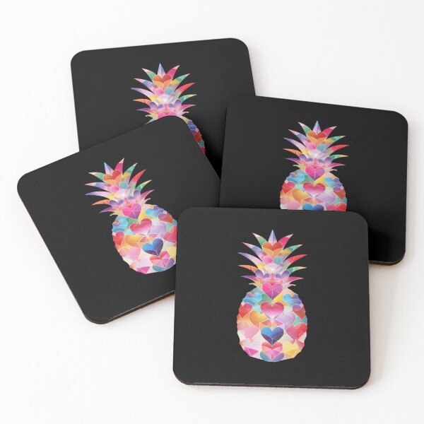 Item preview, Pineapple Hearts Pineapple Swinger Lifestyle Adult Culture designed and sold by Pineapple-Ink.