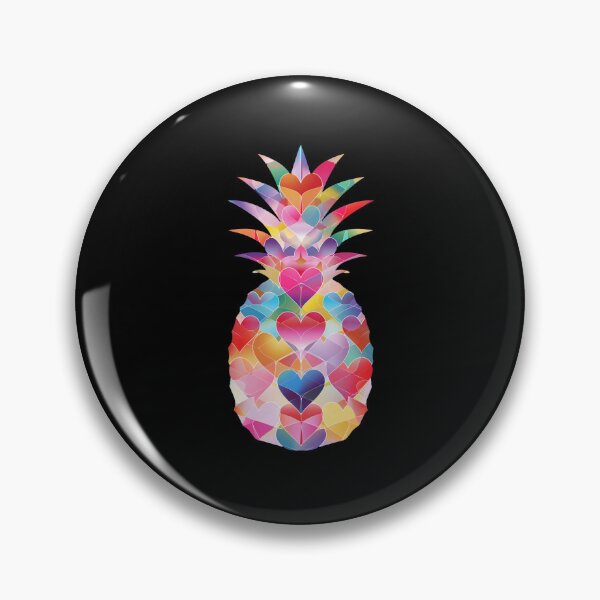 Item preview, Pineapple Hearts Pineapple Swinger Lifestyle Adult Culture designed and sold by Pineapple-Ink.