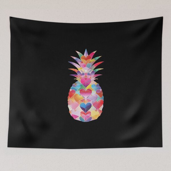 Item preview, Pineapple Hearts Pineapple Swinger Lifestyle Adult Culture designed and sold by Pineapple-Ink.