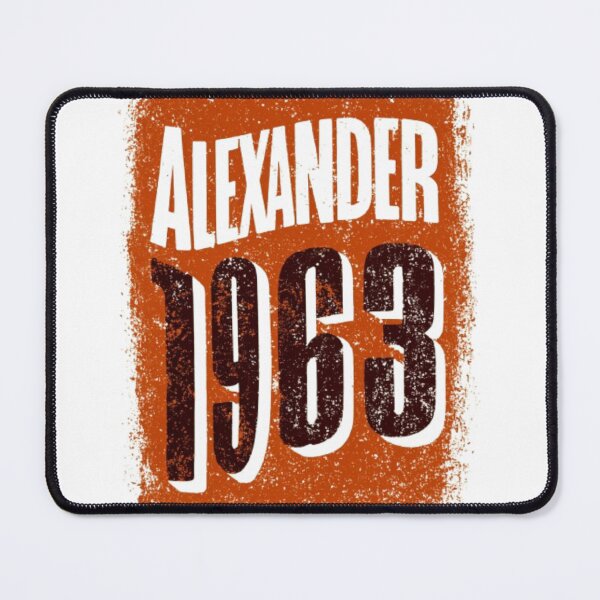 Item preview, Alexander 1963 Vintage Distressed Retro Name Design designed and sold by AlexLineArt.