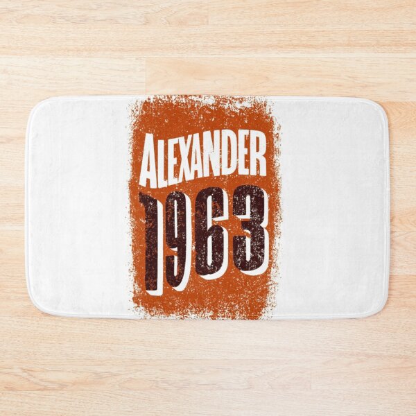 Item preview, Alexander 1963 Vintage Distressed Retro Name Design designed and sold by AlexLineArt.
