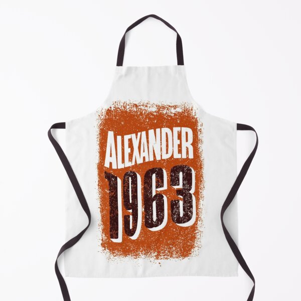 Item preview, Alexander 1963 Vintage Distressed Retro Name Design designed and sold by AlexLineArt.