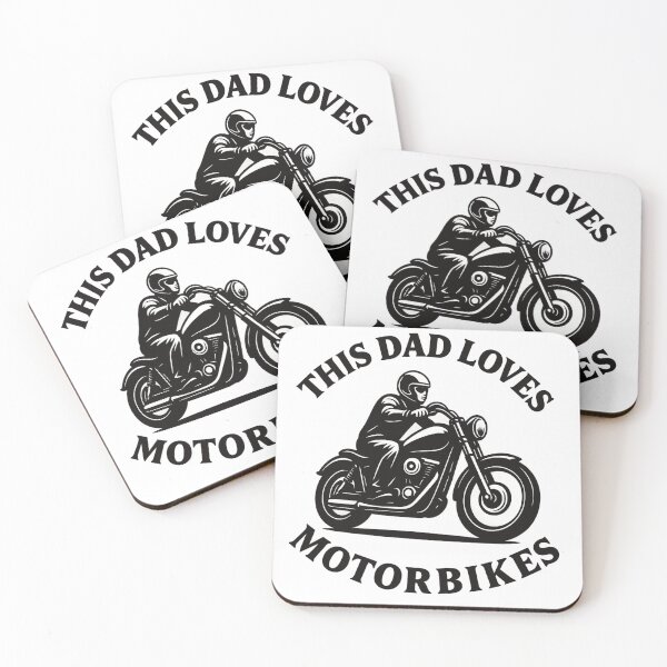 Item preview, This Dad Loves Motorbikes – Biker Dad Gift Design designed and sold by Pokah79.