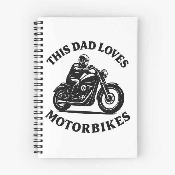 Item preview, This Dad Loves Motorbikes – Biker Dad Gift Design designed and sold by Pokah79.