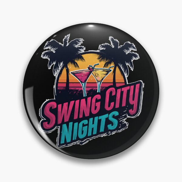 Item preview, Swing City Nights Swinger Lifestyle Adult Culture designed and sold by Pineapple-Ink.