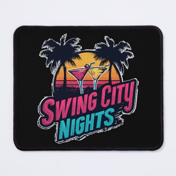 Item preview, Swing City Nights Swinger Lifestyle Adult Culture designed and sold by Pineapple-Ink.