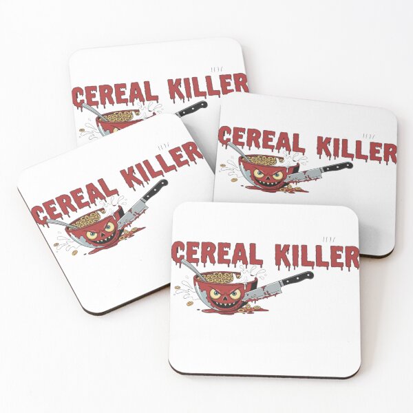 Item preview, Cereal Killer - Funny Horror Pun Monster Cereal Bowl designed and sold by VandalMuse.