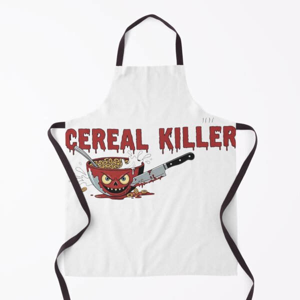 Item preview, Cereal Killer - Funny Horror Pun Monster Cereal Bowl designed and sold by VandalMuse.
