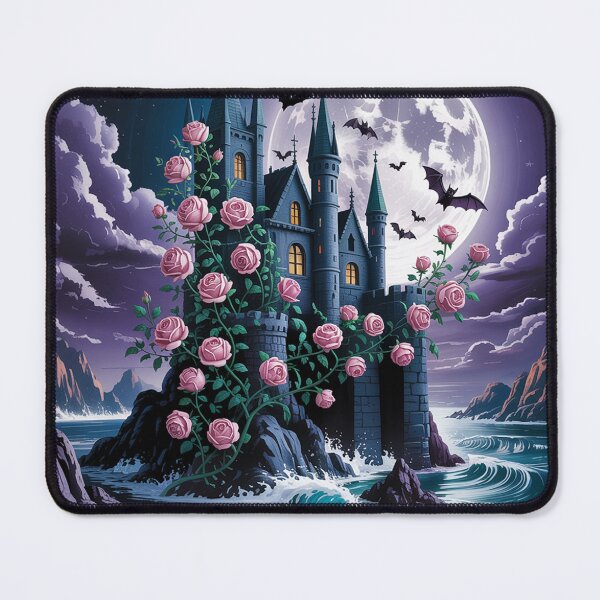 Item preview, A mystical landscape ancient Gothic castle. designed and sold by Lilashakti ⭐️ ⭐️ ⭐️ ⭐️ ⭐️.