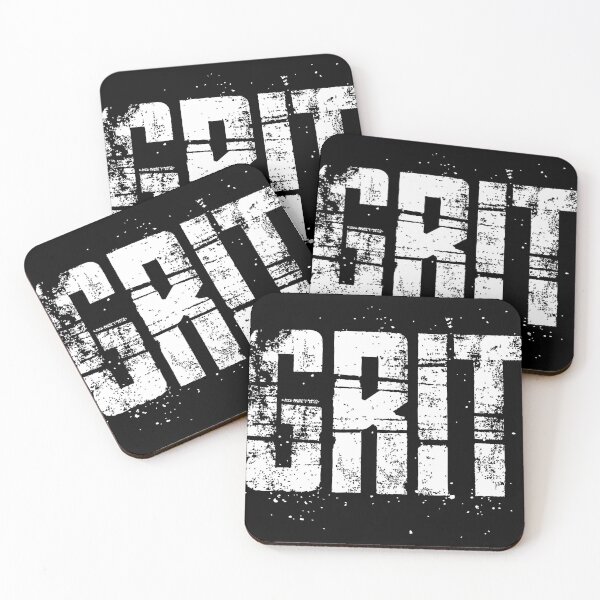 Item preview, GRIT – Strength, Perseverance & Motivation | Minimalist Statement Design designed and sold by drizzd.