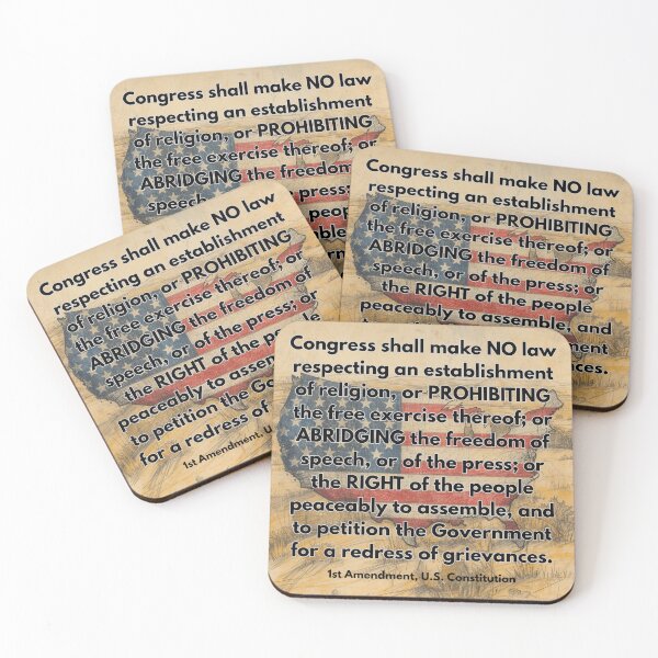 Item preview, Congress Shall Make No Law--1st Amendment designed and sold by DeeFran Designs.