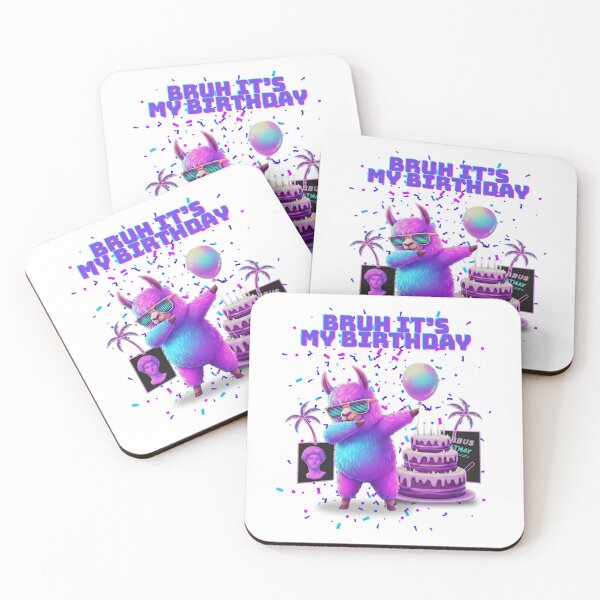 Item preview, Bruh Its My Birthday Pinata llama for party and birthday   designed and sold by DOPANDA ..