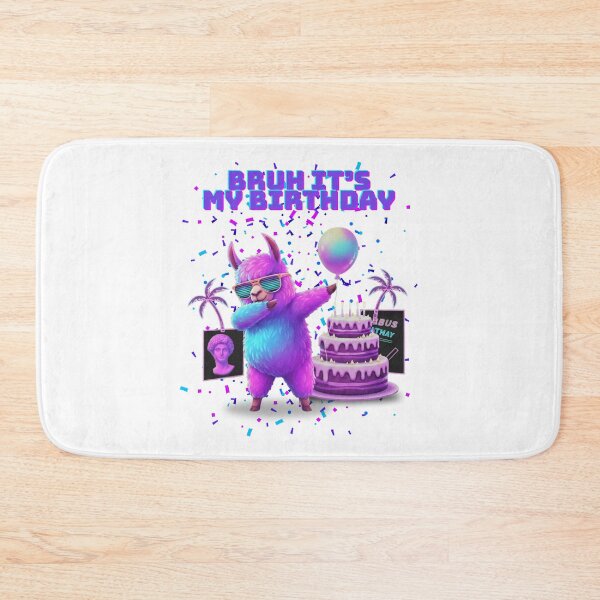 Item preview, Bruh Its My Birthday Pinata llama for party and birthday   designed and sold by DOPANDA ..