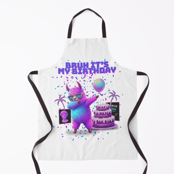 Item preview, Bruh Its My Birthday Pinata llama for party and birthday designed and sold by DOPANDA ..