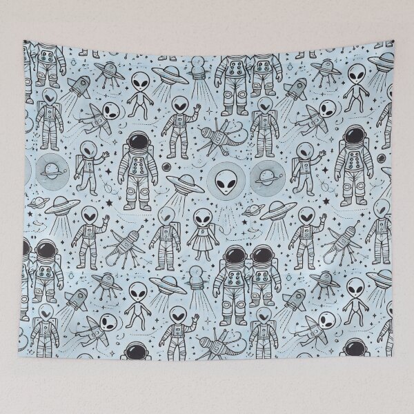 Item preview, space themed designed and sold by TEEJAMBOREE.