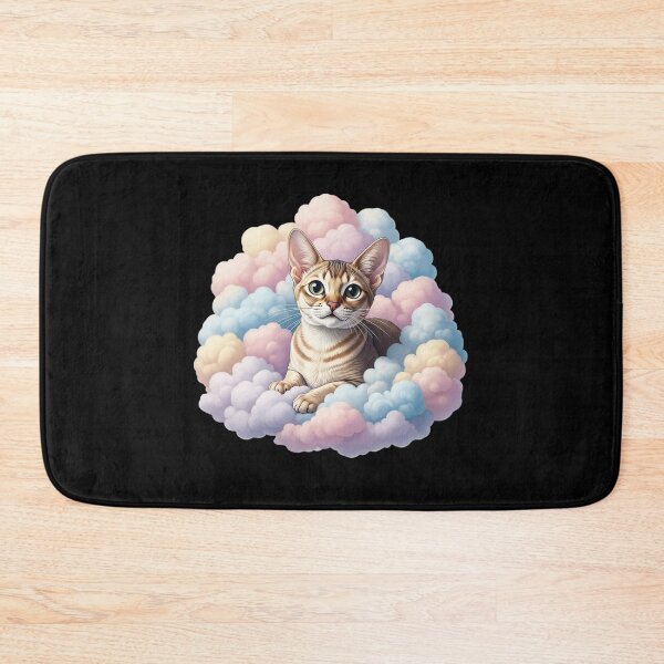 Item preview, My Dear Friends, Merry Christmas,World Cat Breeds Collection, Artistic Illustration, Famous Cats, Exotic Feline Wall Art, Cat Lover Gift, Realistic Pet Portrait Design designed and sold by chipmuckdesignn.