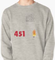 Fahrenheit 451, burning words Pullover