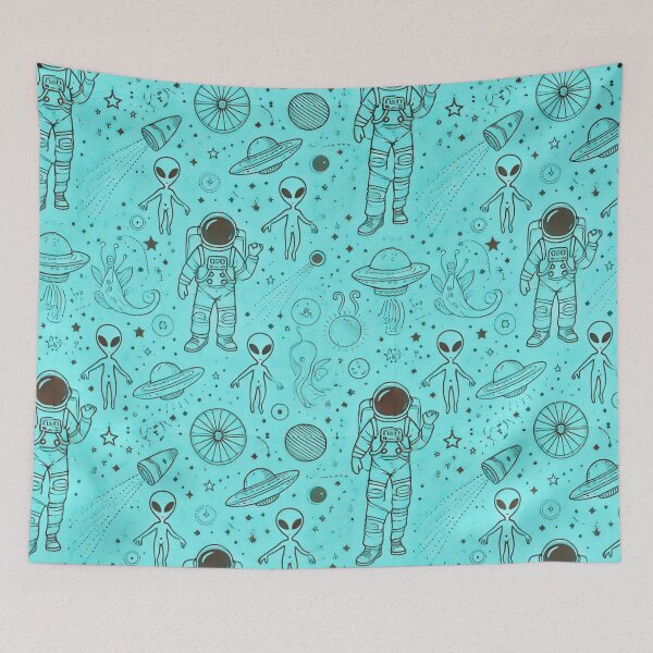 Item preview, space themed designed and sold by TEEJAMBOREE.