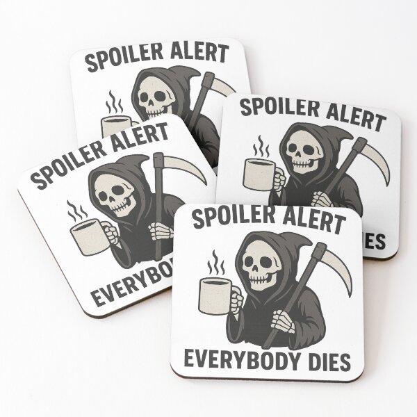 Item preview, Spoiler Alert designed and sold by MerchbyDbone.