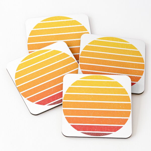 Item preview, Vintage Sunset Circle with Grunge Texture designed and sold by ArtfulWeave.