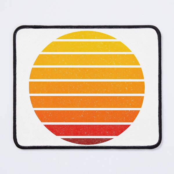 Item preview, Vintage Sunset Circle with Grunge Texture designed and sold by ArtfulWeave.