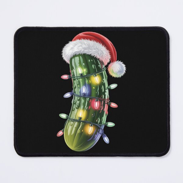 Item preview, Funny Pickle Santa hat Christmas Lights Xmas Men Women designed and sold by clothesy7.