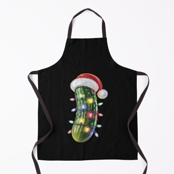 Item preview, Funny Pickle Santa hat Christmas Lights Xmas Men Women designed and sold by clothesy7.