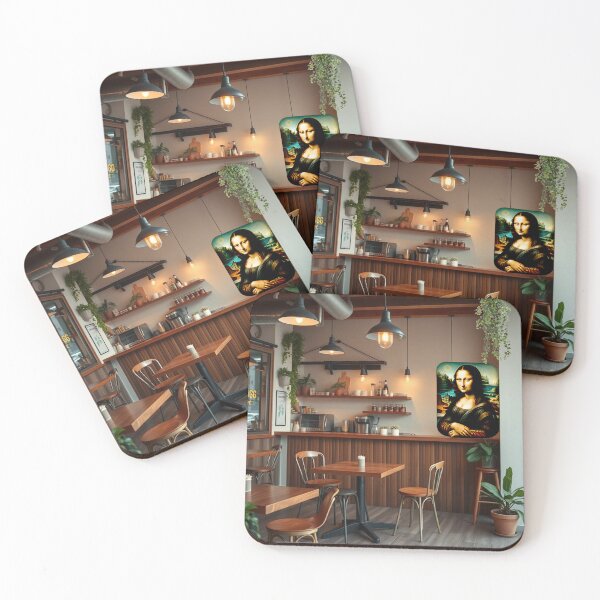 Item preview, The Mona Lisa at the bar designed and sold by SoFanny.
