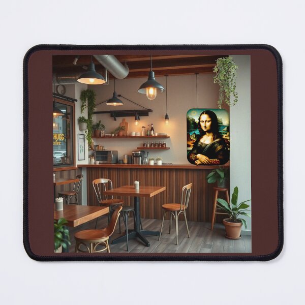 Item preview, The Mona Lisa at the bar designed and sold by SoFanny.