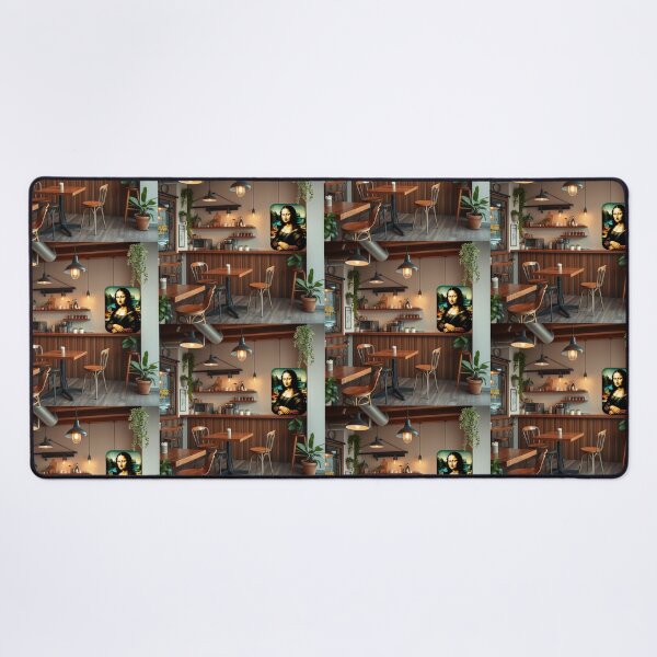 Item preview, The Mona Lisa at the bar designed and sold by SoFanny.